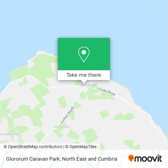 Glororum Caravan Park map
