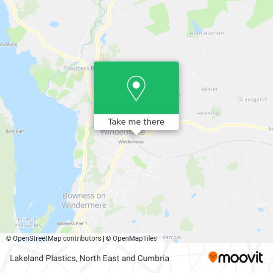 Lakeland Plastics map
