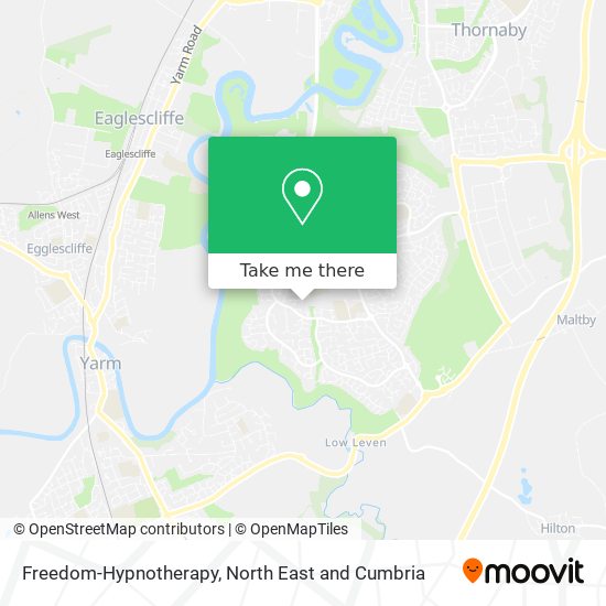 Freedom-Hypnotherapy map