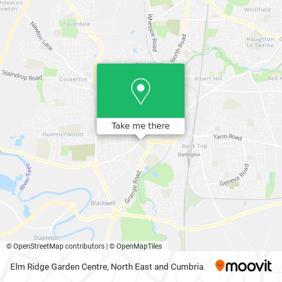Elm Ridge Garden Centre map