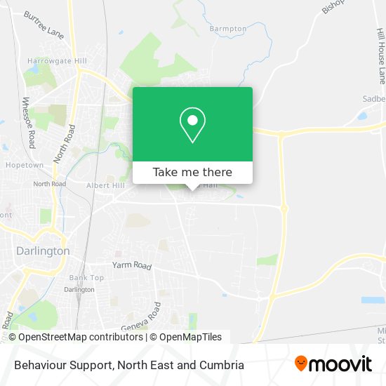 Behaviour Support map