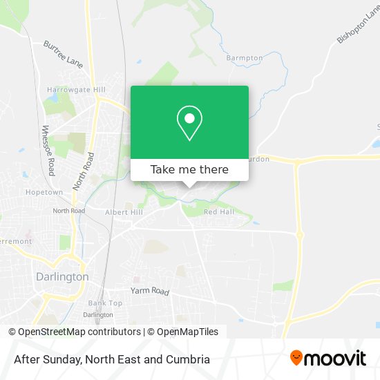 After Sunday map