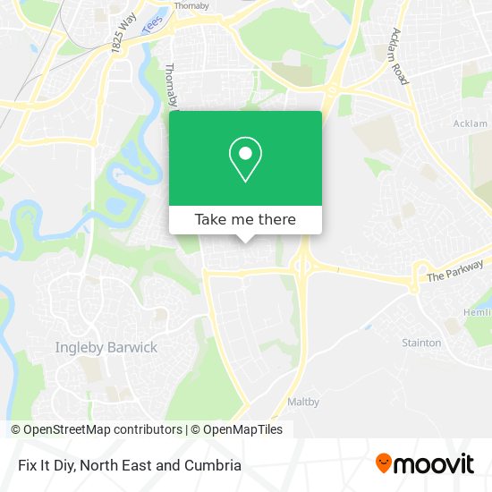 Fix It Diy map