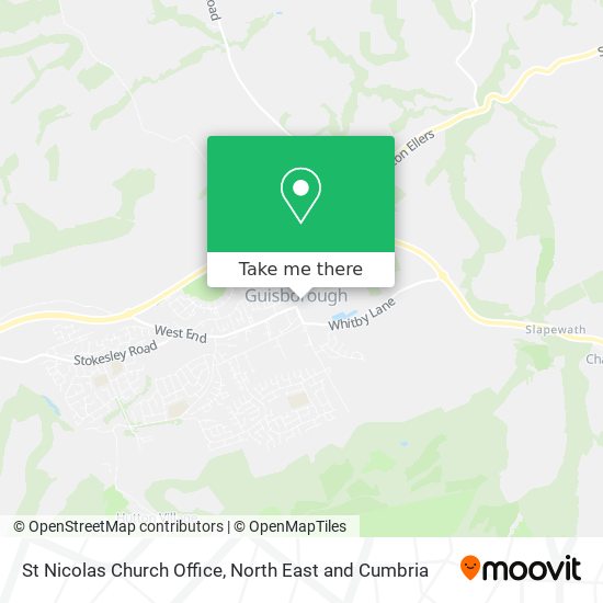St Nicolas Church Office map