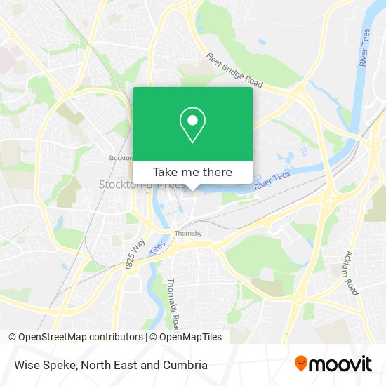 Wise Speke map