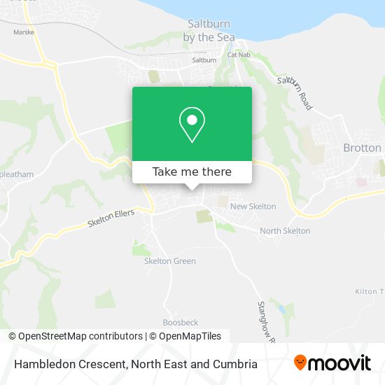 Hambledon Crescent map