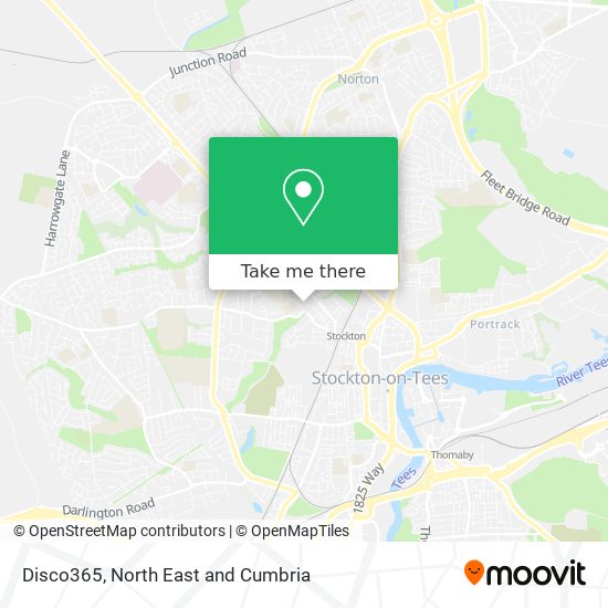 Disco365 map