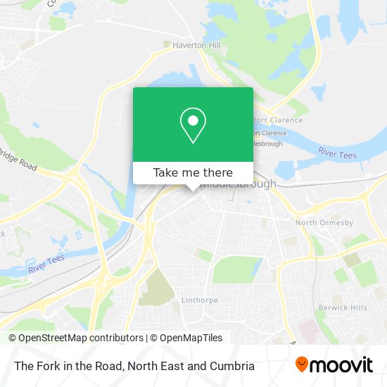 The Fork in the Road map
