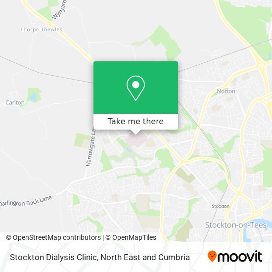 Stockton Dialysis Clinic map