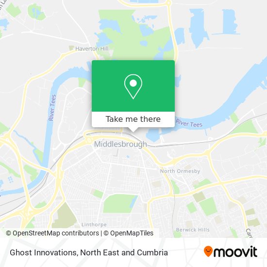Ghost Innovations map