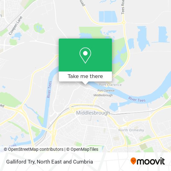 Galliford Try map