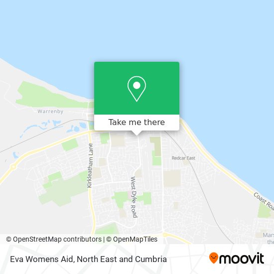 Eva Womens Aid map
