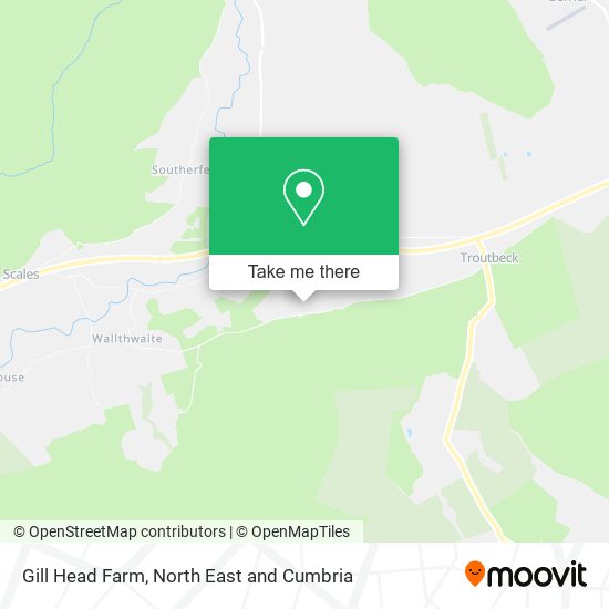 Gill Head Farm map