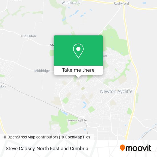 Steve Capsey map