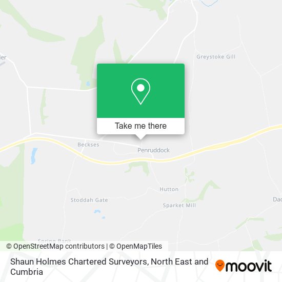 Shaun Holmes Chartered Surveyors map