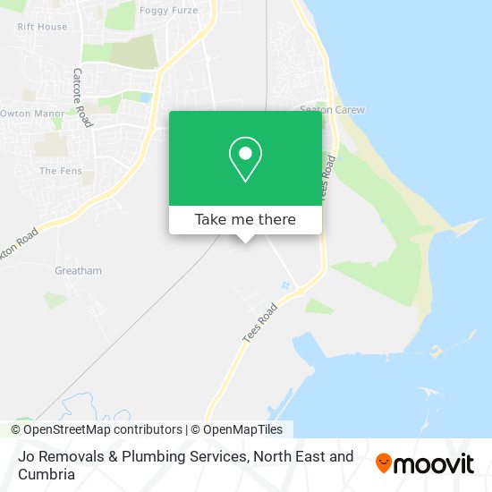 Jo Removals & Plumbing Services map