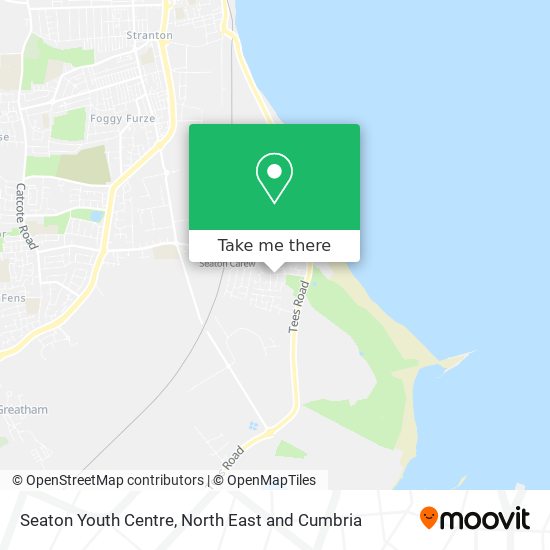 Seaton Youth Centre map