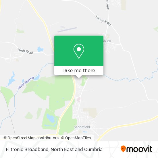 Filtronic Broadband map