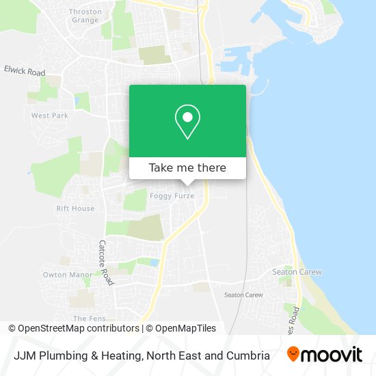 JJM Plumbing & Heating map