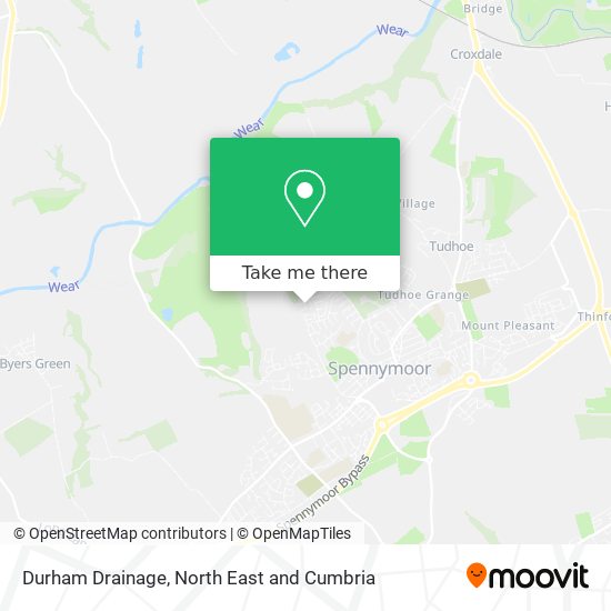 Durham Drainage map