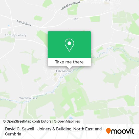 David G. Sewell - Joinery & Building map