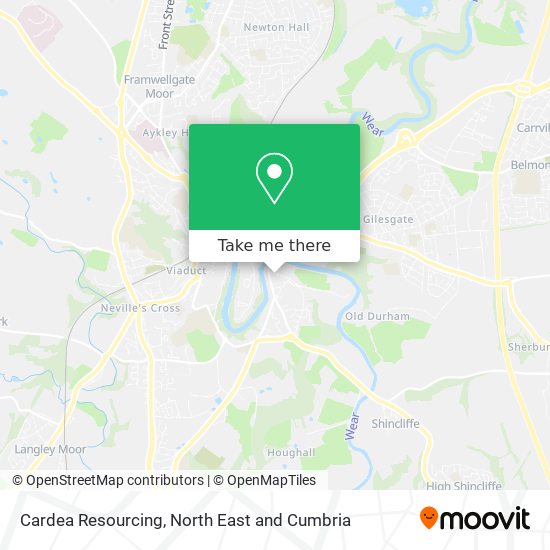 Cardea Resourcing map