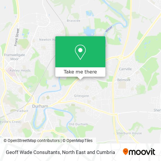 Geoff Wade Consultants map