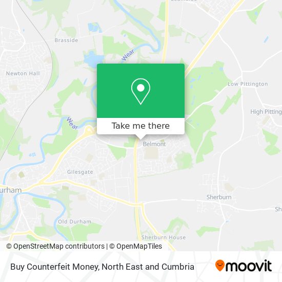 Buy Counterfeit Money map