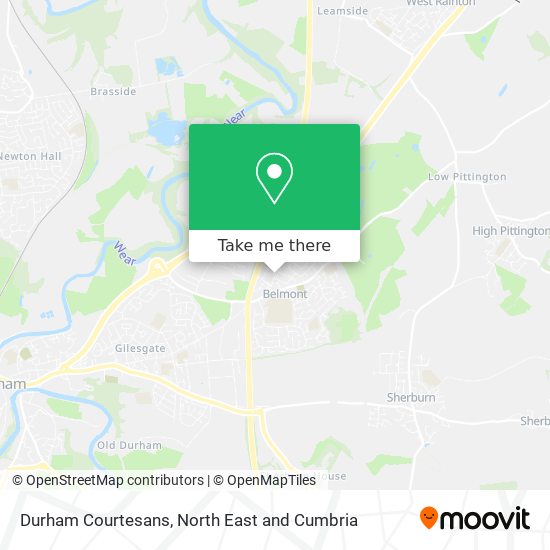 Durham Courtesans map