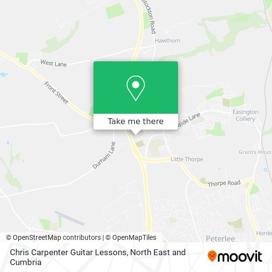 Chris Carpenter Guitar Lessons map