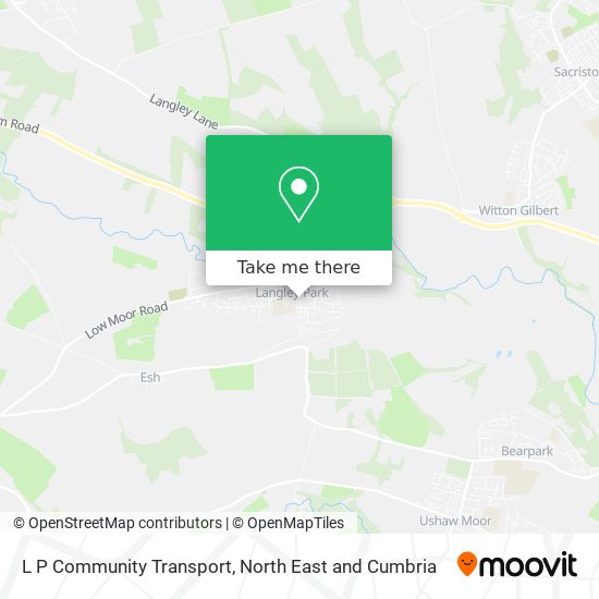 L P Community Transport map