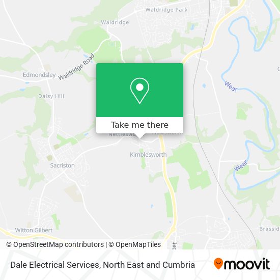 Dale Electrical Services map