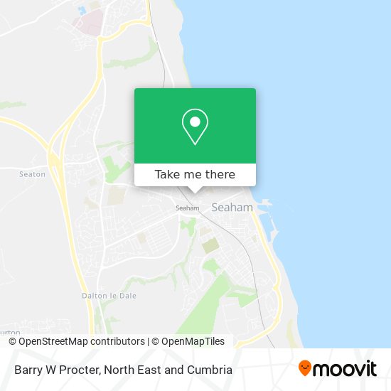 Barry W Procter map