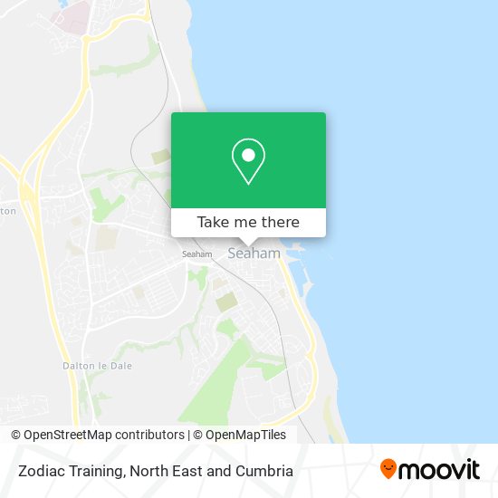 Zodiac Training map