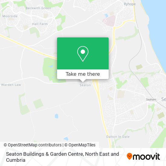 Seaton Buildings & Garden Centre map