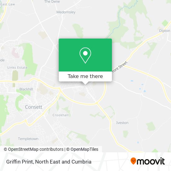 Griffin Print map