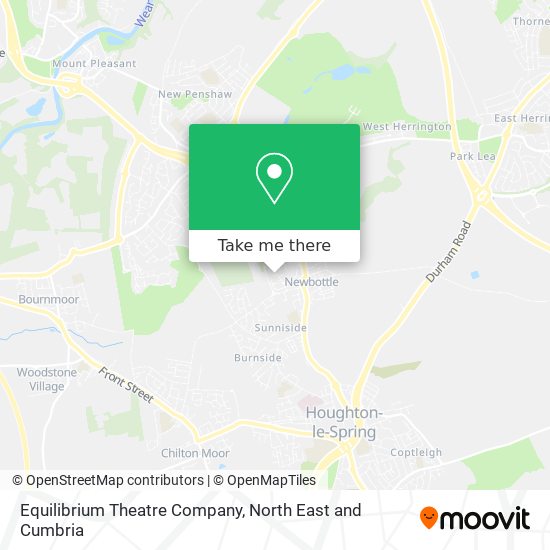 Equilibrium Theatre Company map