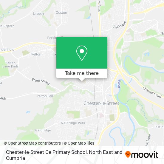 Chester-le-Street Ce Primary School map