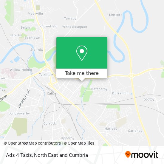 Ads 4 Taxis map