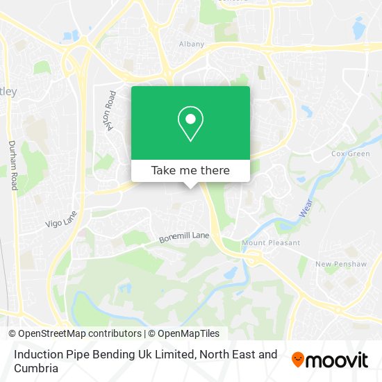 Induction Pipe Bending Uk Limited map