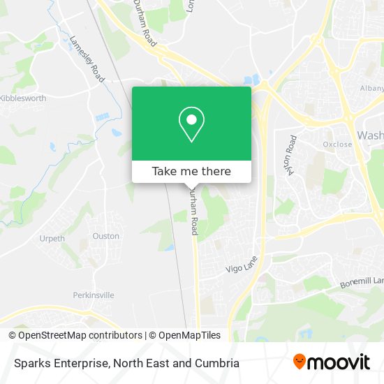 Sparks Enterprise map