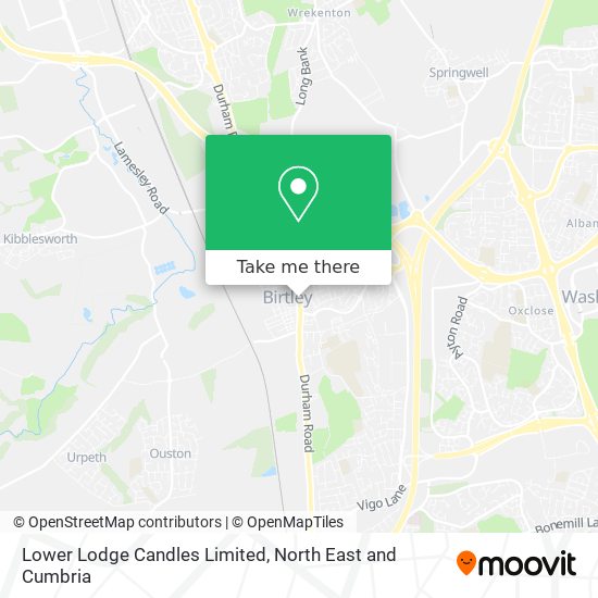 Lower Lodge Candles Limited map