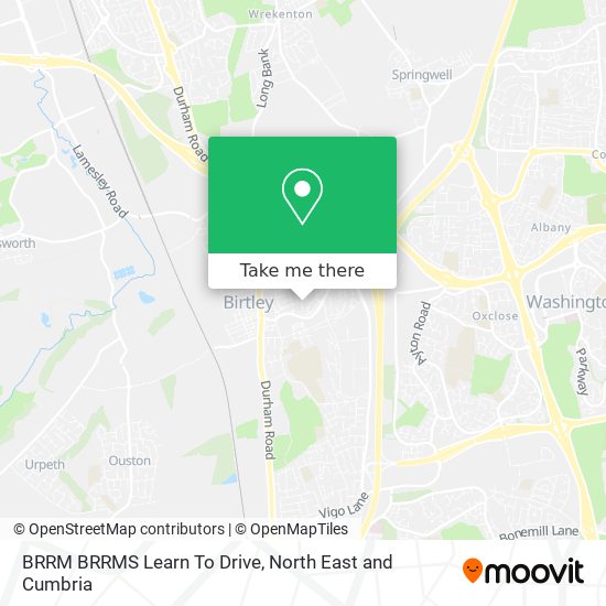 BRRM BRRMS Learn To Drive map