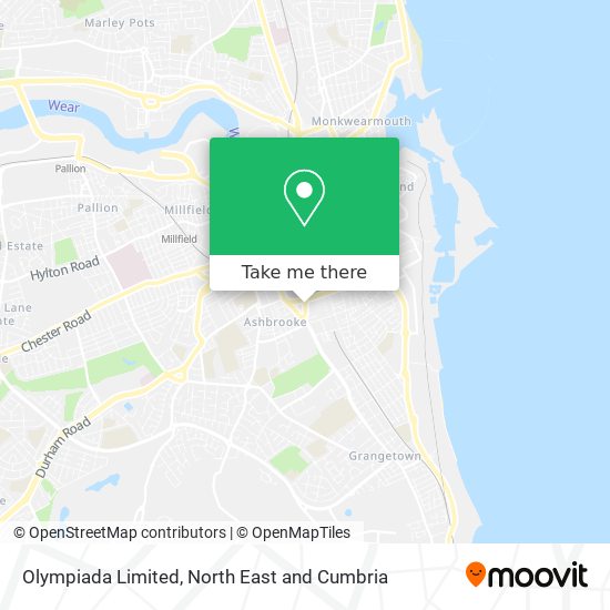 Olympiada Limited map
