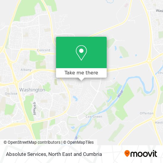 Absolute Services map