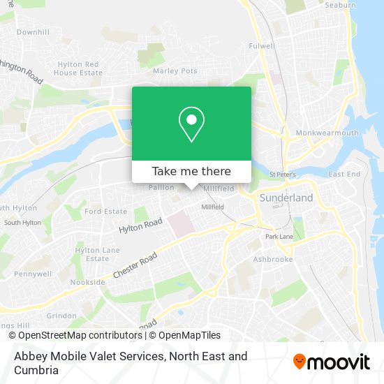 Abbey Mobile Valet Services map