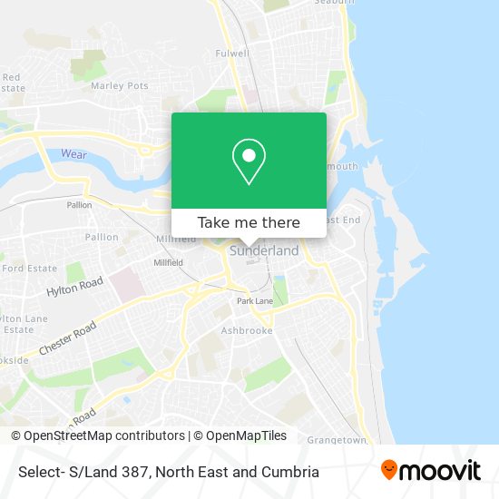 Select- S/Land 387 map