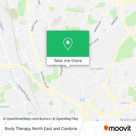 Body Therapy map