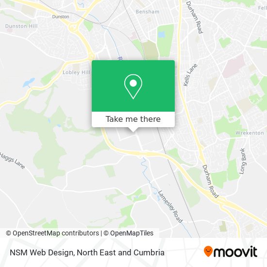 NSM Web Design map