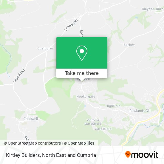Kirtley Builders map